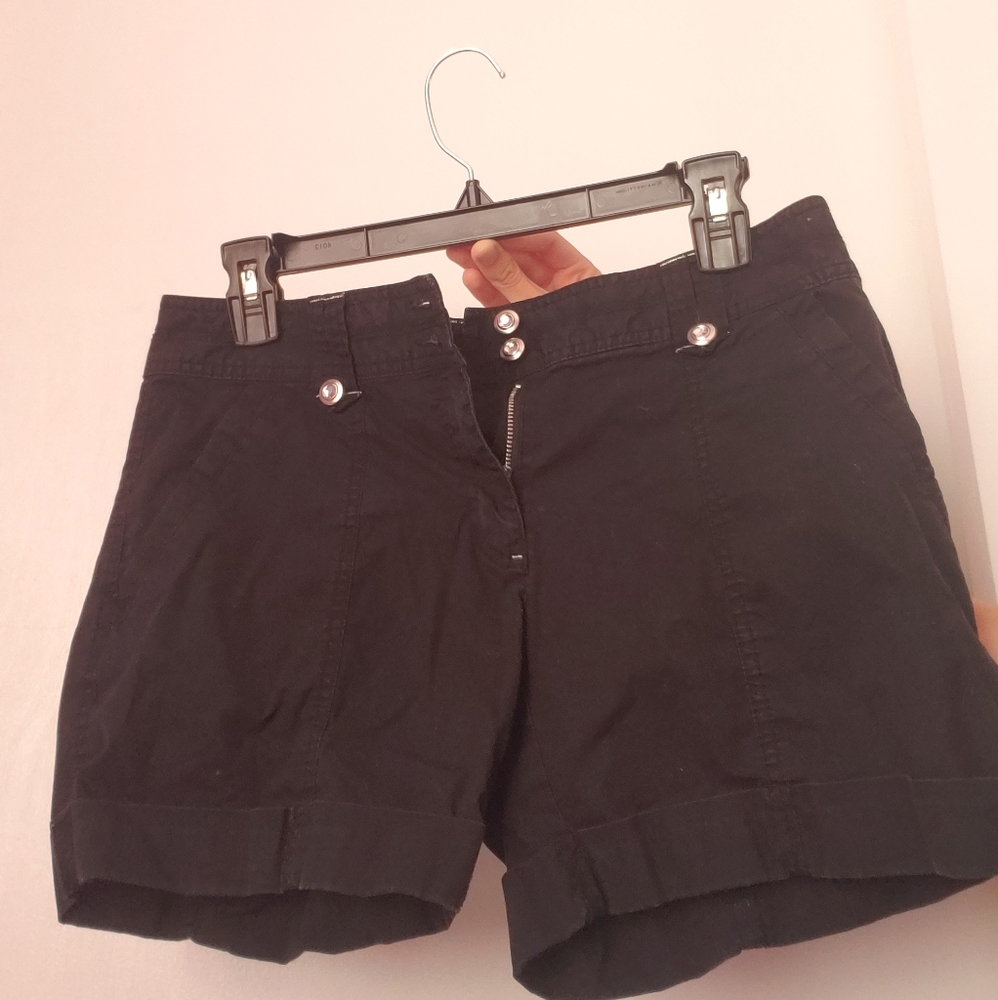 International Concepts Deep Black Shorts